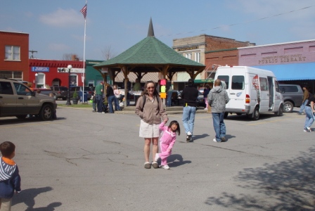 Downtown Watertown (Easter Bunny Excursion Train)